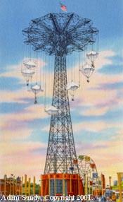 Coney Island parachute jump