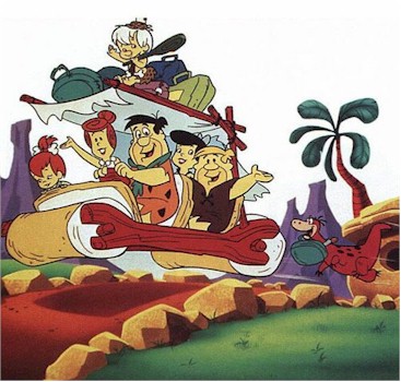 Flintstones title screen