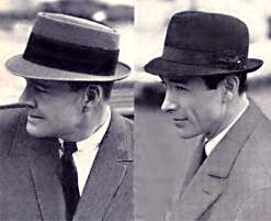 Men wore hats