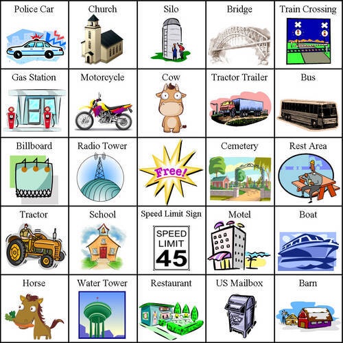 Travel Bingo